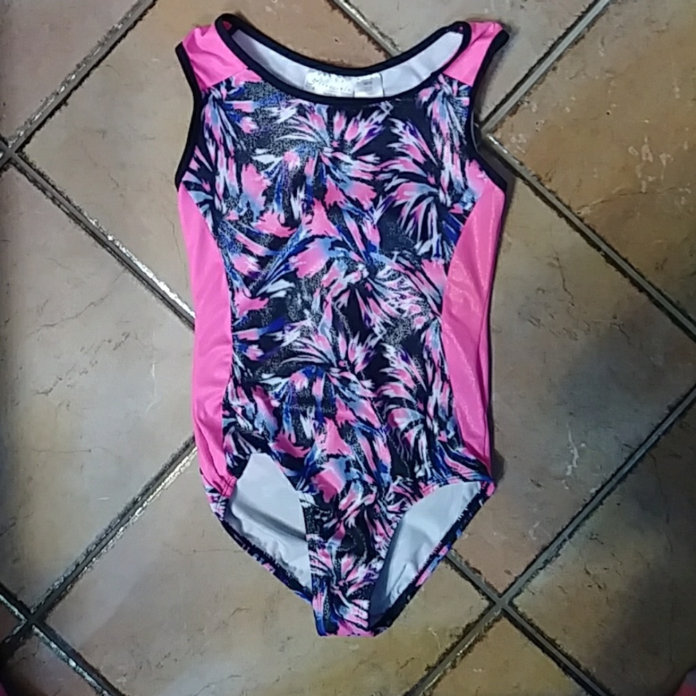 NEVER WORN! 10/12 girls gymnastics leotard